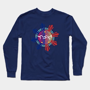 Baybayin word Lakas (Strength) Long Sleeve T-Shirt